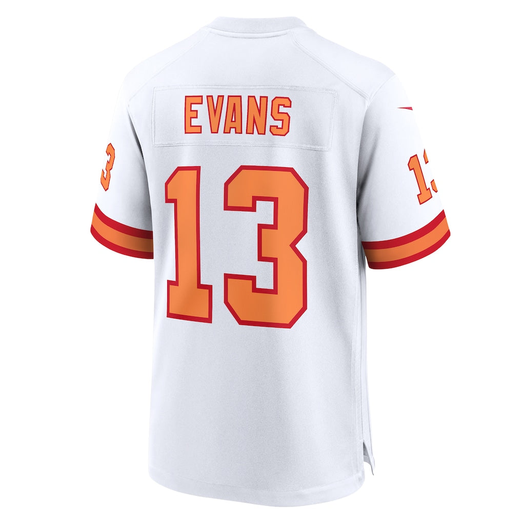 TB.Buccaneers #13 Mike Evans White 50th Season Game Jersey football jersey product view 1