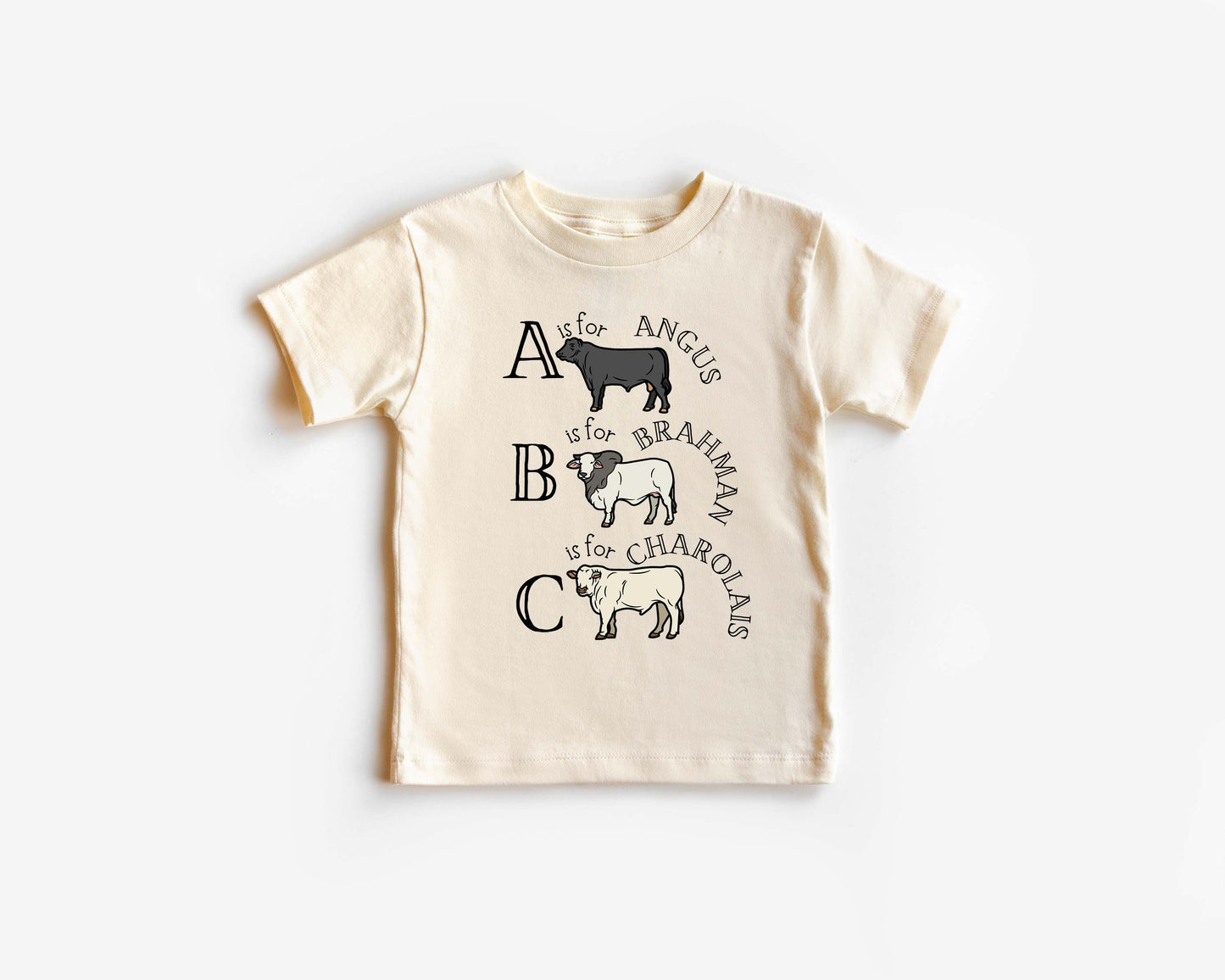 Abc Cow Breeds Unisex T-shirt, Sweatshirt, Hoodie, Long Sleeve Tee - T-Shirt, Sweatshirt, Hoodie