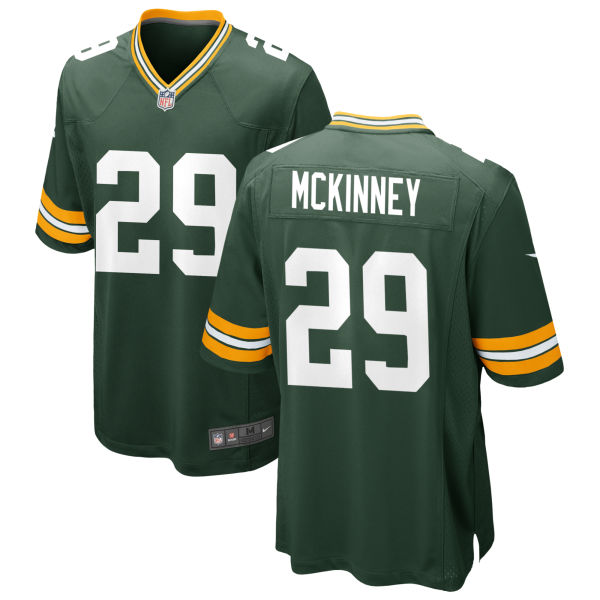Xavier McKinney Green Bay Packers Jersey football jersey product view 1