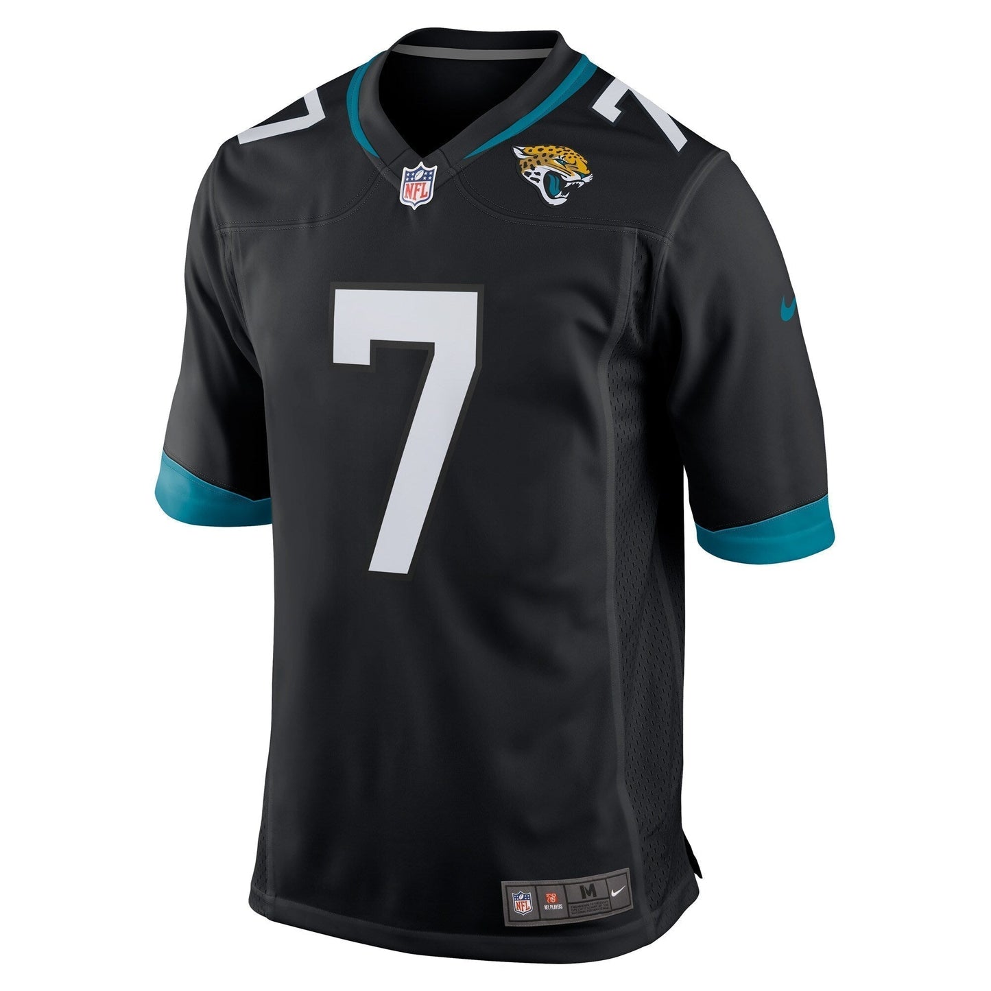 Byron Leftwich Jacksonville Jaguars Alternate Retired Game Jersey - Black football jersey product view 2