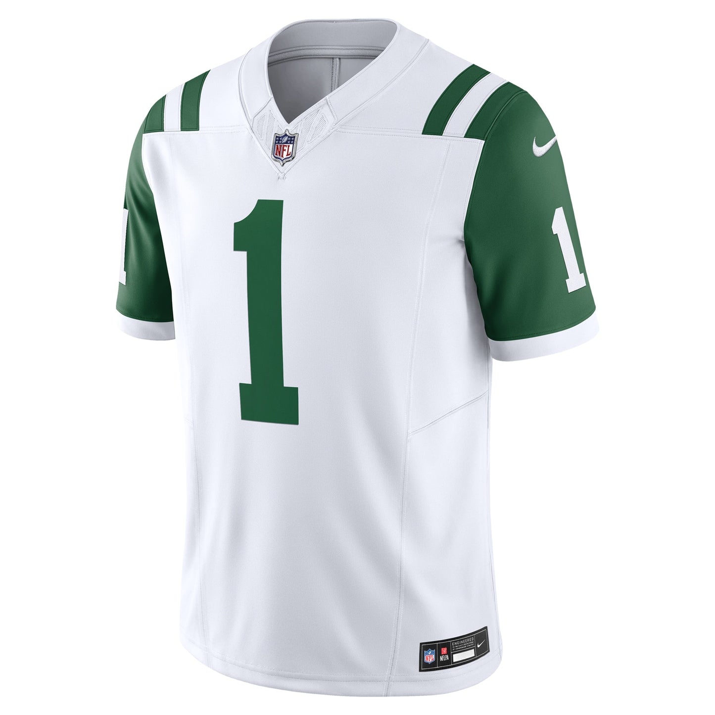 Ahmad Sauce Gardner New York Jets Classic Alternate Vapor F.U.S.E. Limited Jersey - White football jersey product view 2