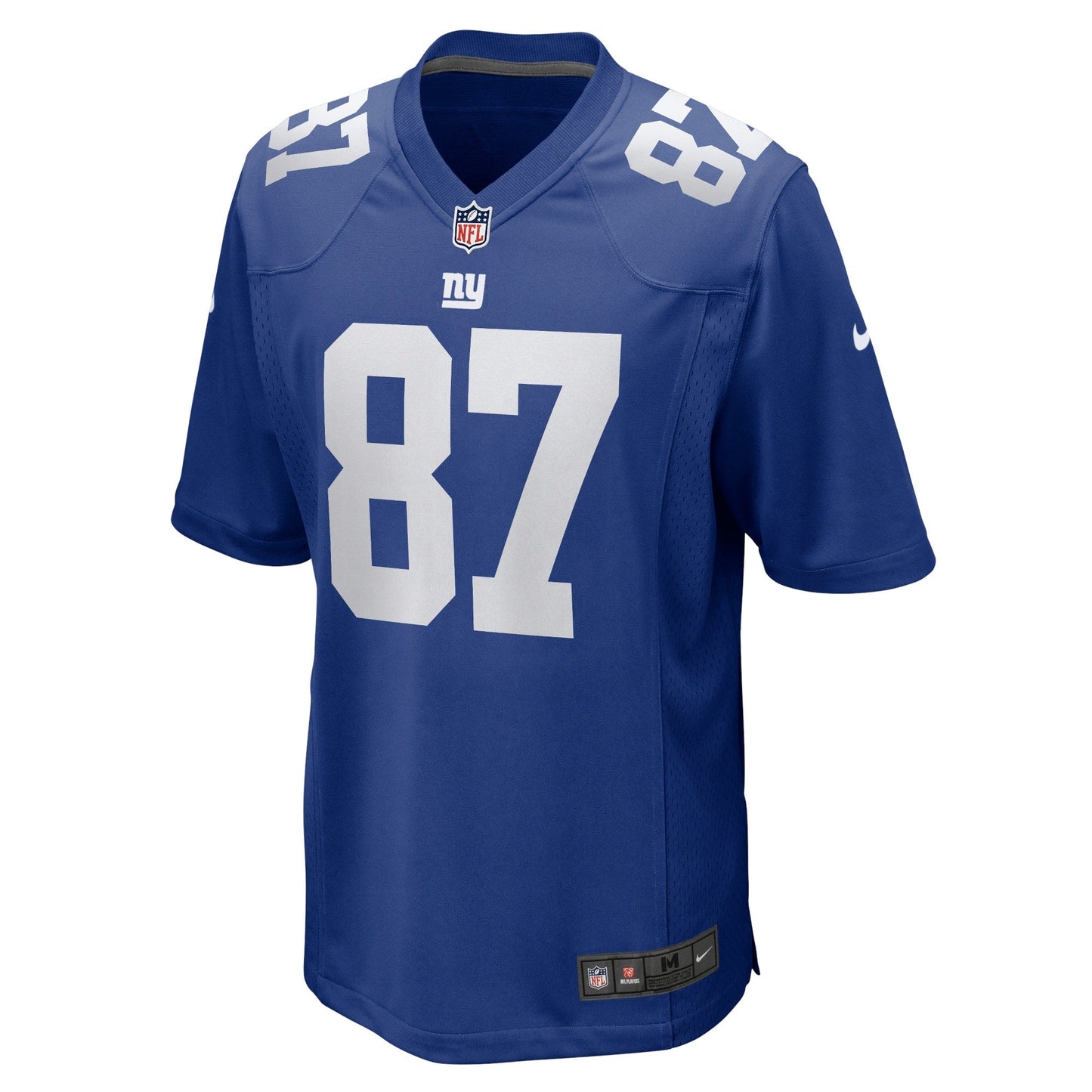 Makai Polk New York Giants Home Game Jersey - Royal football jersey product view 2