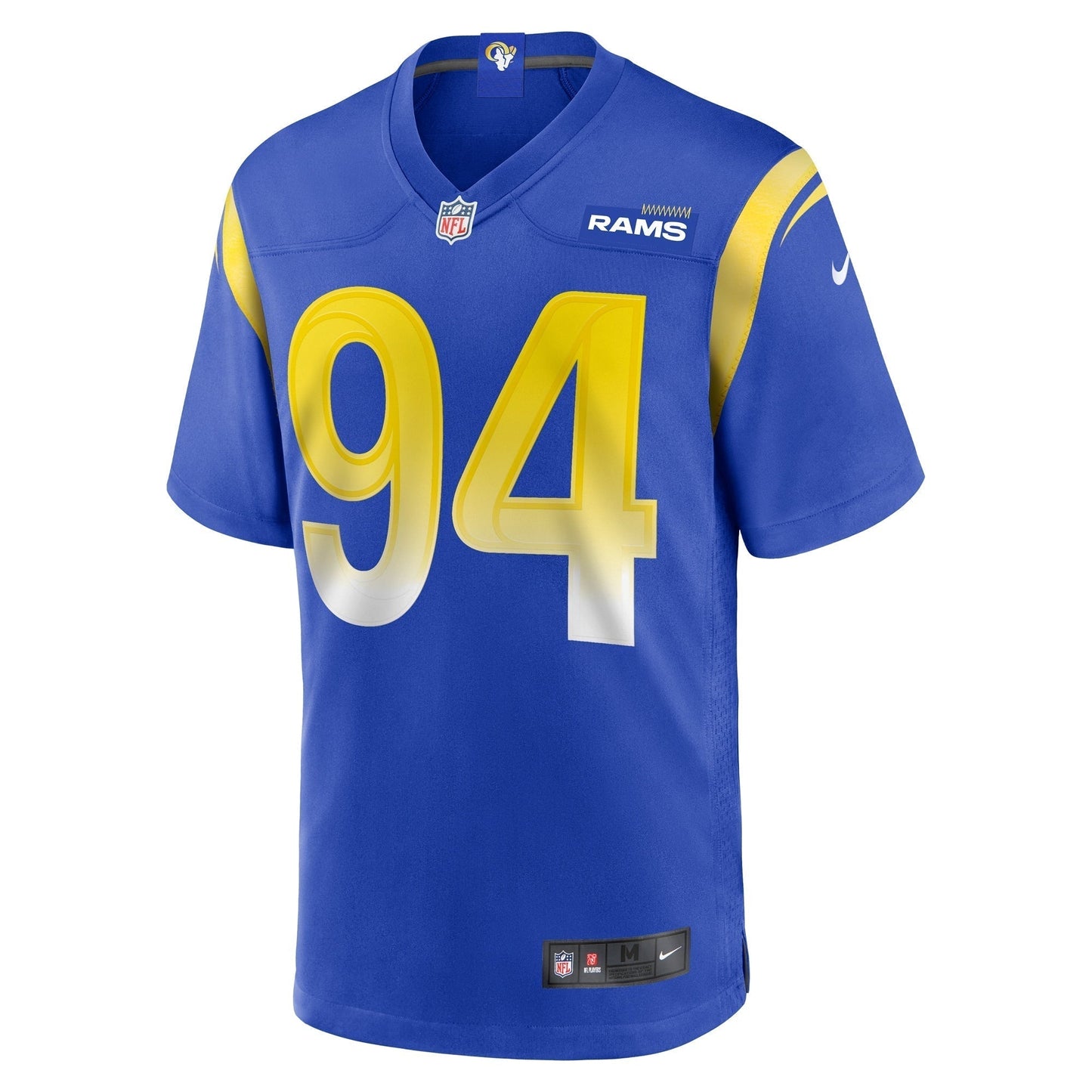 Desjuan Johnson Los Angeles Rams Home Game Jersey - Royal football jersey product view 2