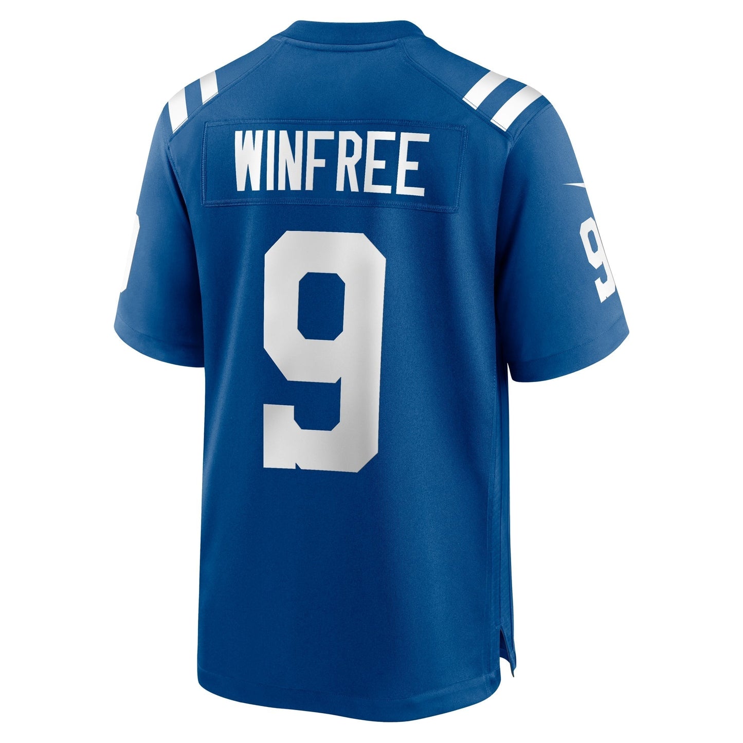 Juwann Winfree Indianapolis Colts Team Game Jersey - Royal football jersey product view 3