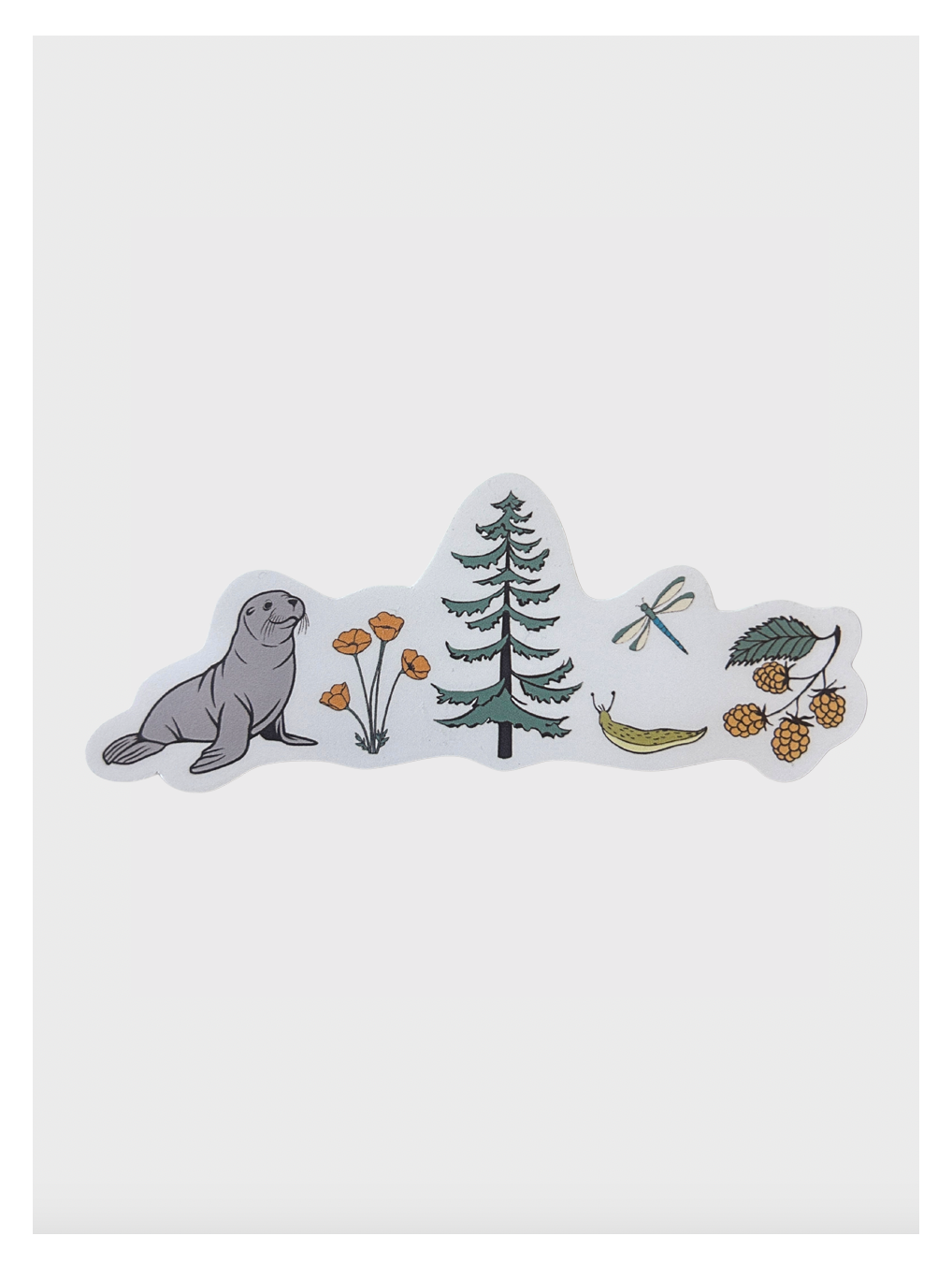 Olympic Peninsula Field Guide Sticker Unisex T-shirt, Sweatshirt, Hoodie, Long Sleeve Tee - T-Shirt, Sweatshirt, Hoodie