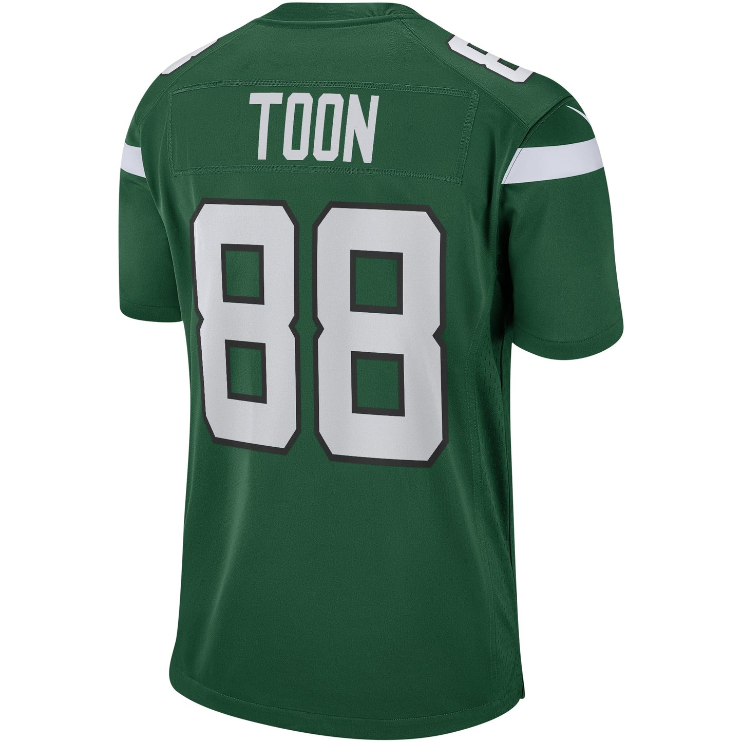 Al Toon New York Jets Game Retired Jersey - Gotham Green football jersey product view 3