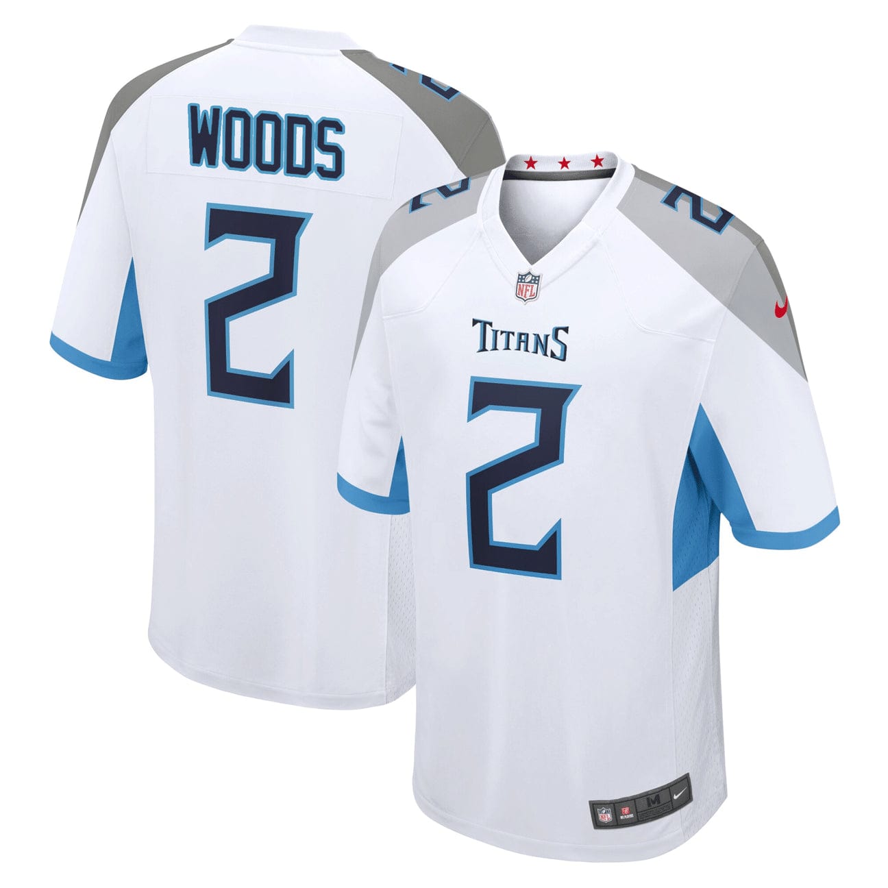 Robert Woods Tennessee Titans Jersey football jersey product view 1