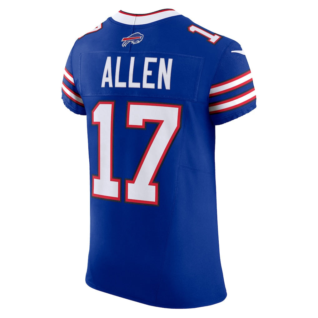 B.Bills #17 Josh Allen Royal Vapor F.U.S.E. Elite Jersey football jersey product view 1