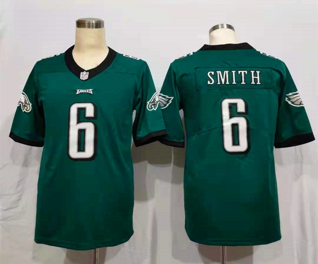 Men's Philadelphia Eagles DeVonta Smith Midnight Green Game Jersey football jersey product view 1