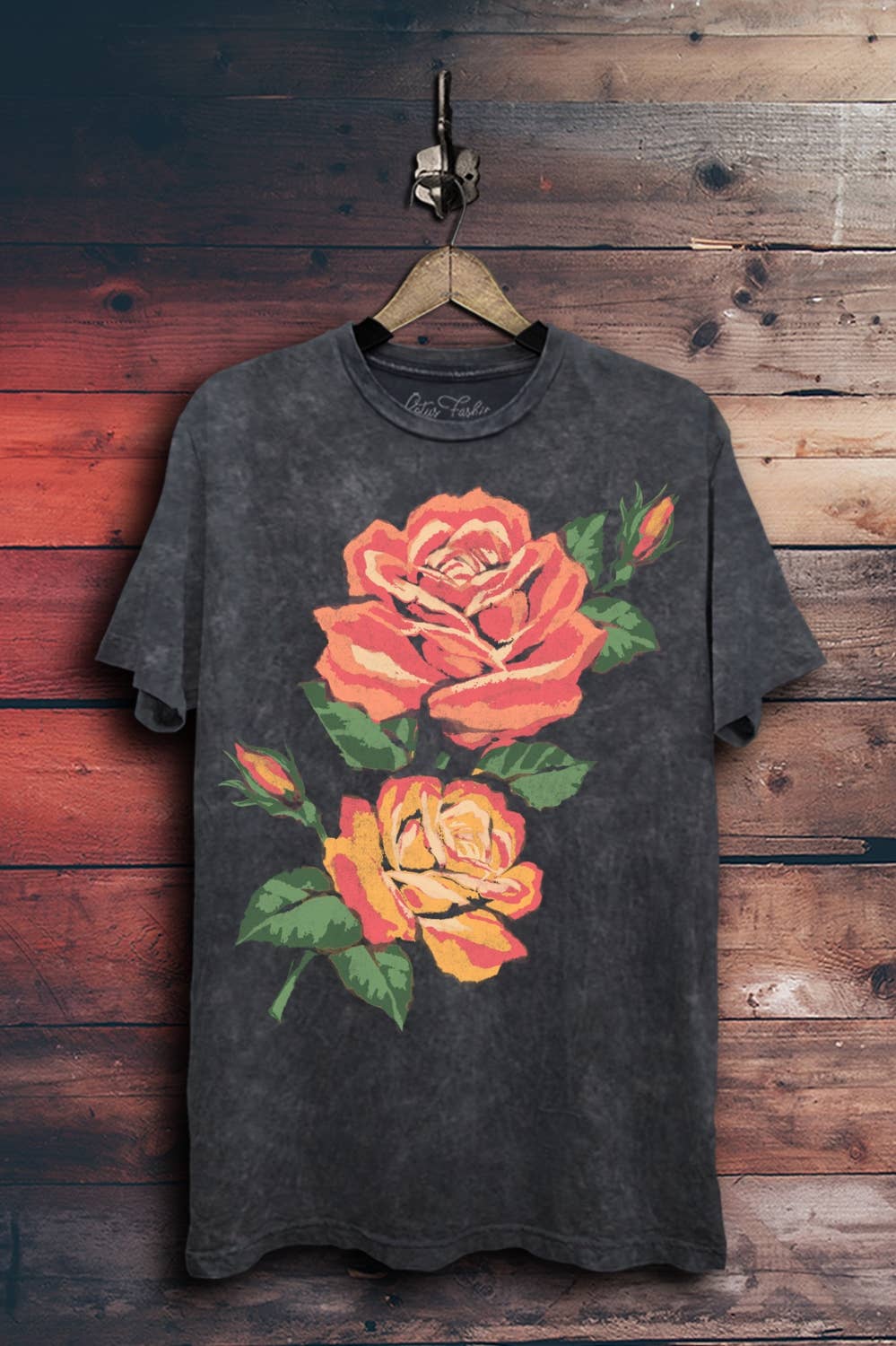 Roses Painting Graphic Top Unisex T-shirt, Sweatshirt, Hoodie, Long Sleeve Tee - T-Shirt, Sweatshirt, Hoodie