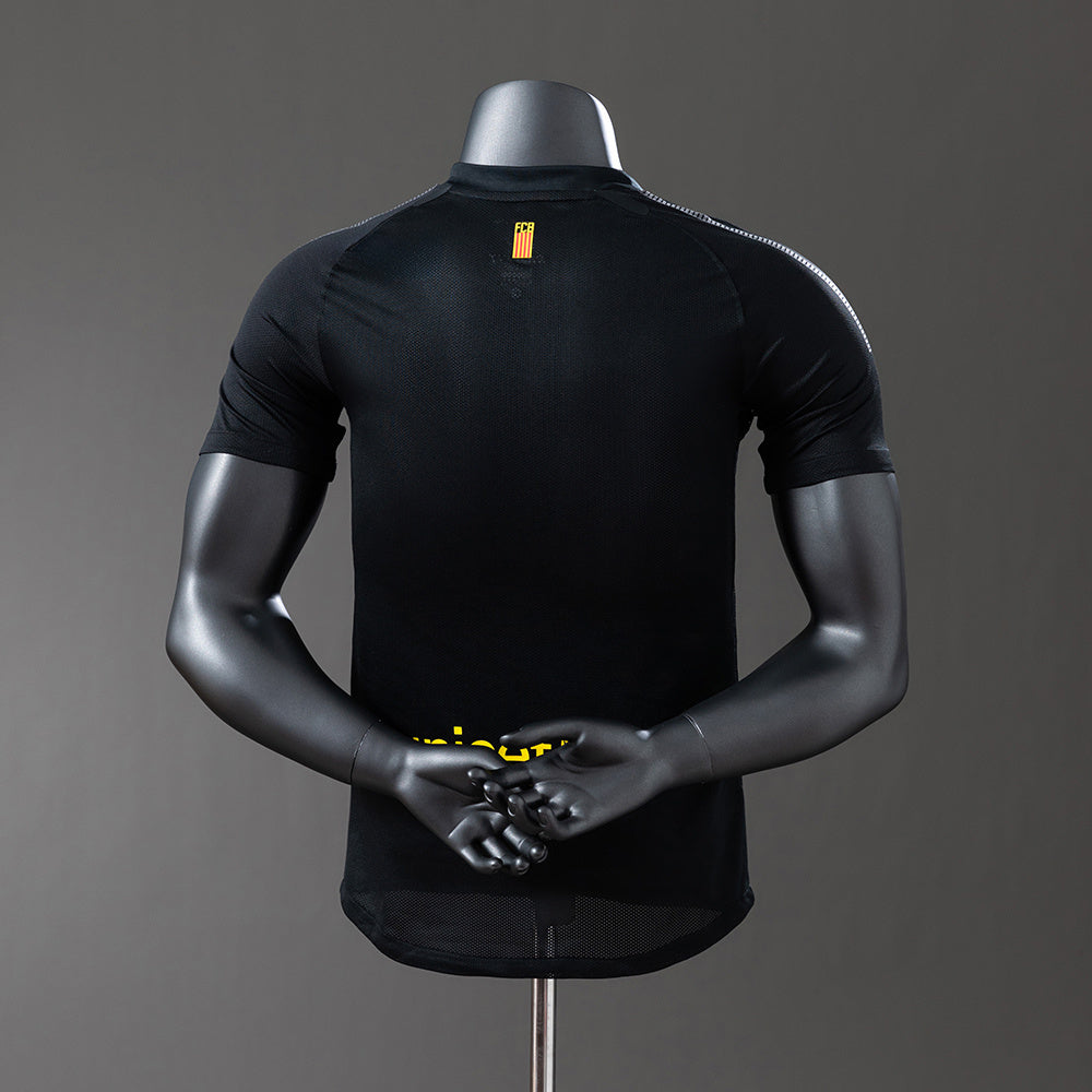 Barcelona 11/12 Away Player Version Retro Jersey sports jersey product view 2
