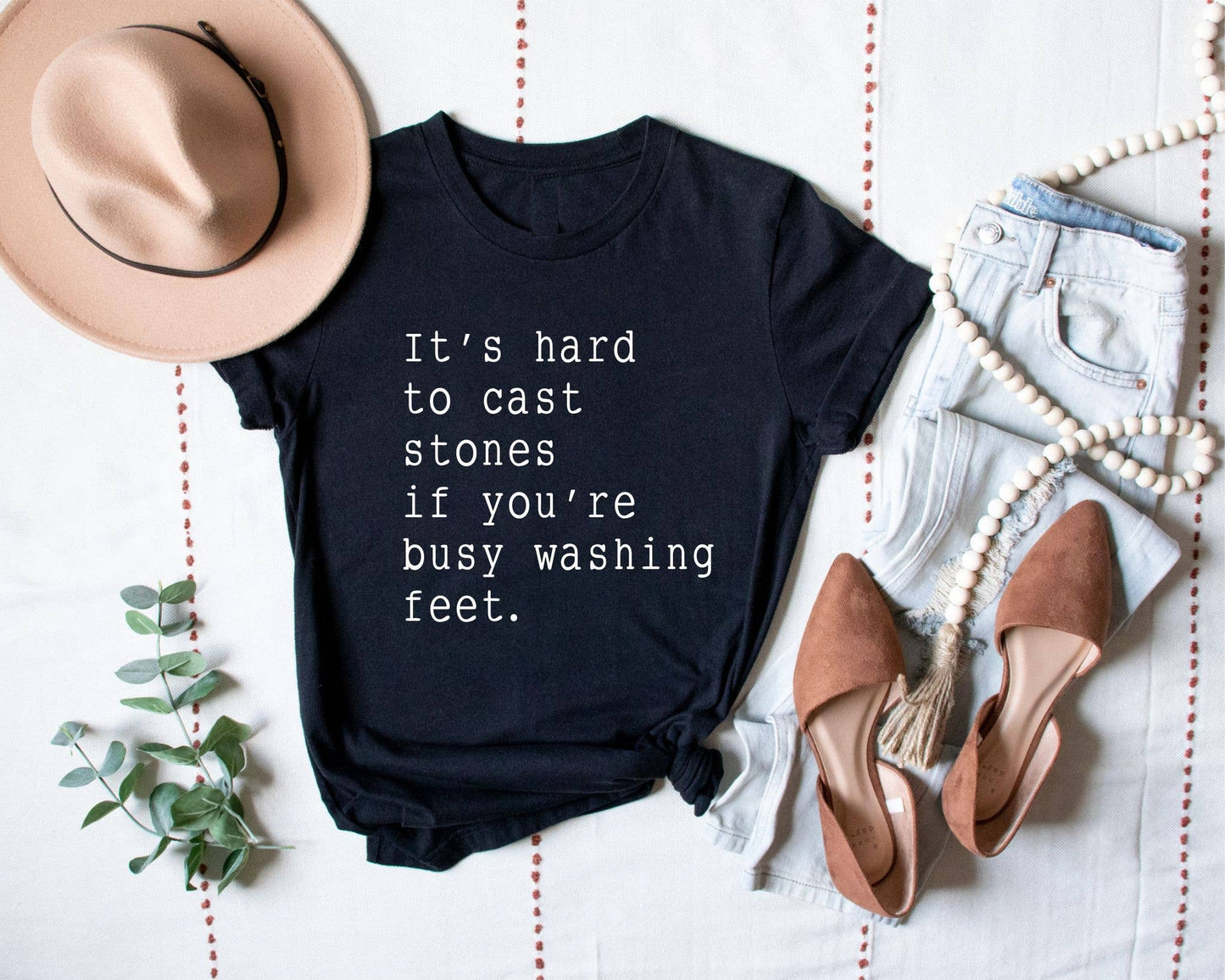 Christian Hard Casting Stones Bella Women's Graphic Tee Unisex T-shirt, Sweatshirt, Hoodie, Long Sleeve Tee - T-Shirt, Sweatshirt, Hoodie