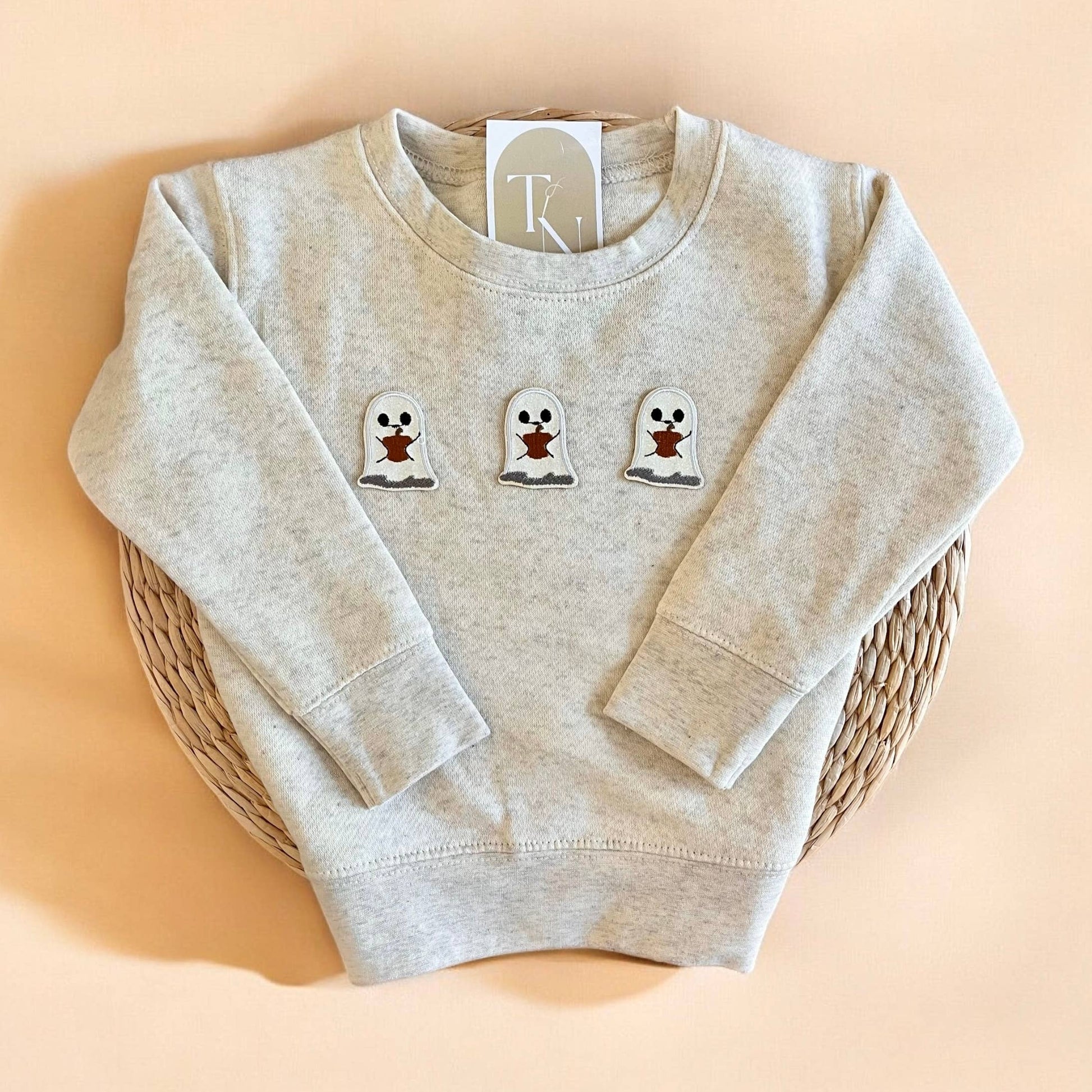 Toddler Ghost Halloween Sweatshirt Unisex T-shirt, Sweatshirt, Hoodie, Long Sleeve Tee - T-Shirt, Sweatshirt, Hoodie