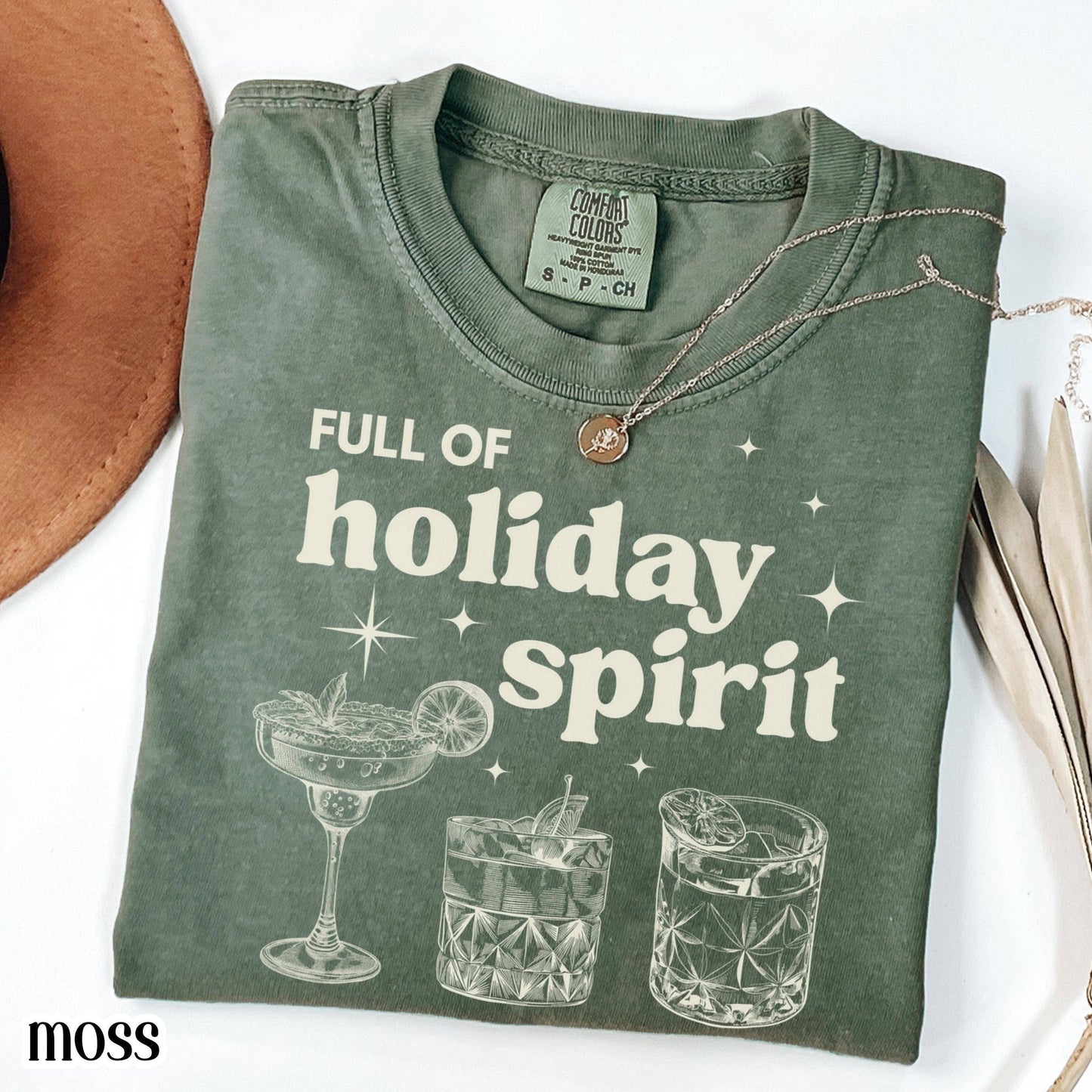 Christmas Holiday Spirit Drink Tshirt Merry Alcohol Tee Unisex T-shirt, Sweatshirt, Hoodie, Long Sleeve Tee - T-Shirt, Sweatshirt, Hoodie