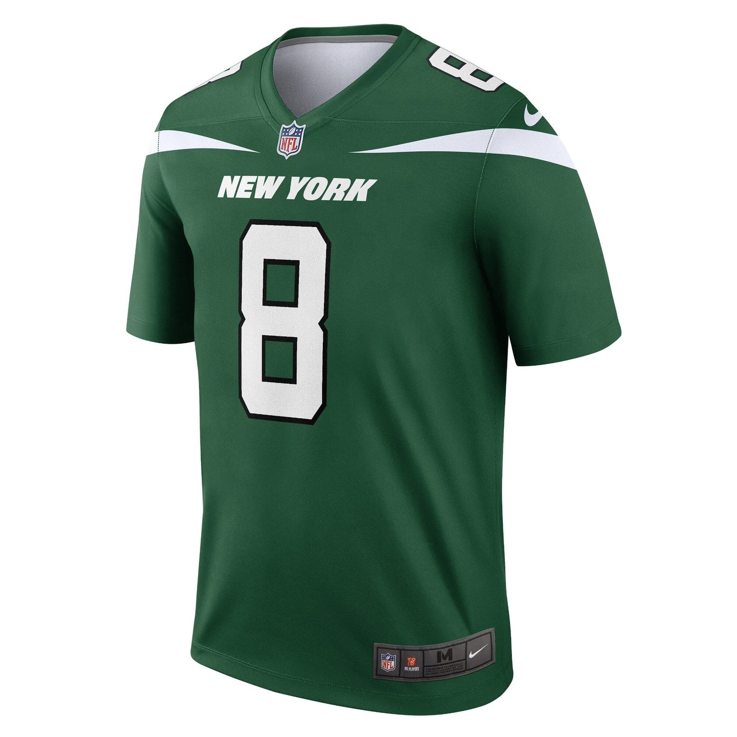 Aaron Rodgers New York Jets Men's Legend Jersey - Gotham Green football jersey product view 2