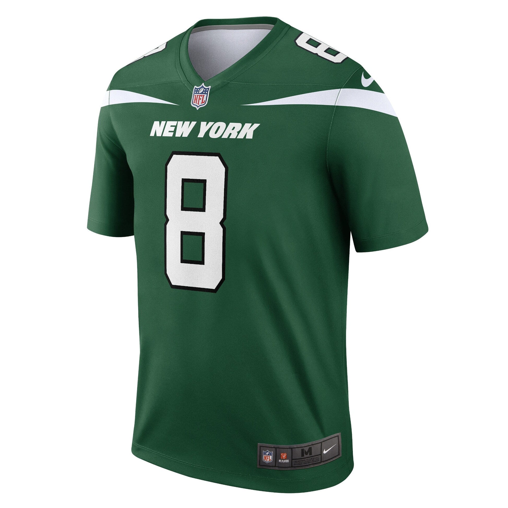 Aaron Rodgers New York Jets Men's Legend Jersey - Gotham Green football jersey product view 2