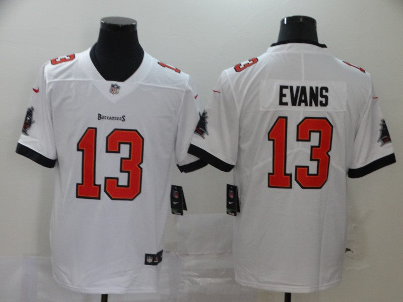 Men's Tampa Bay Buccaneers Mike Evans White Game Jersey football jersey product view 1