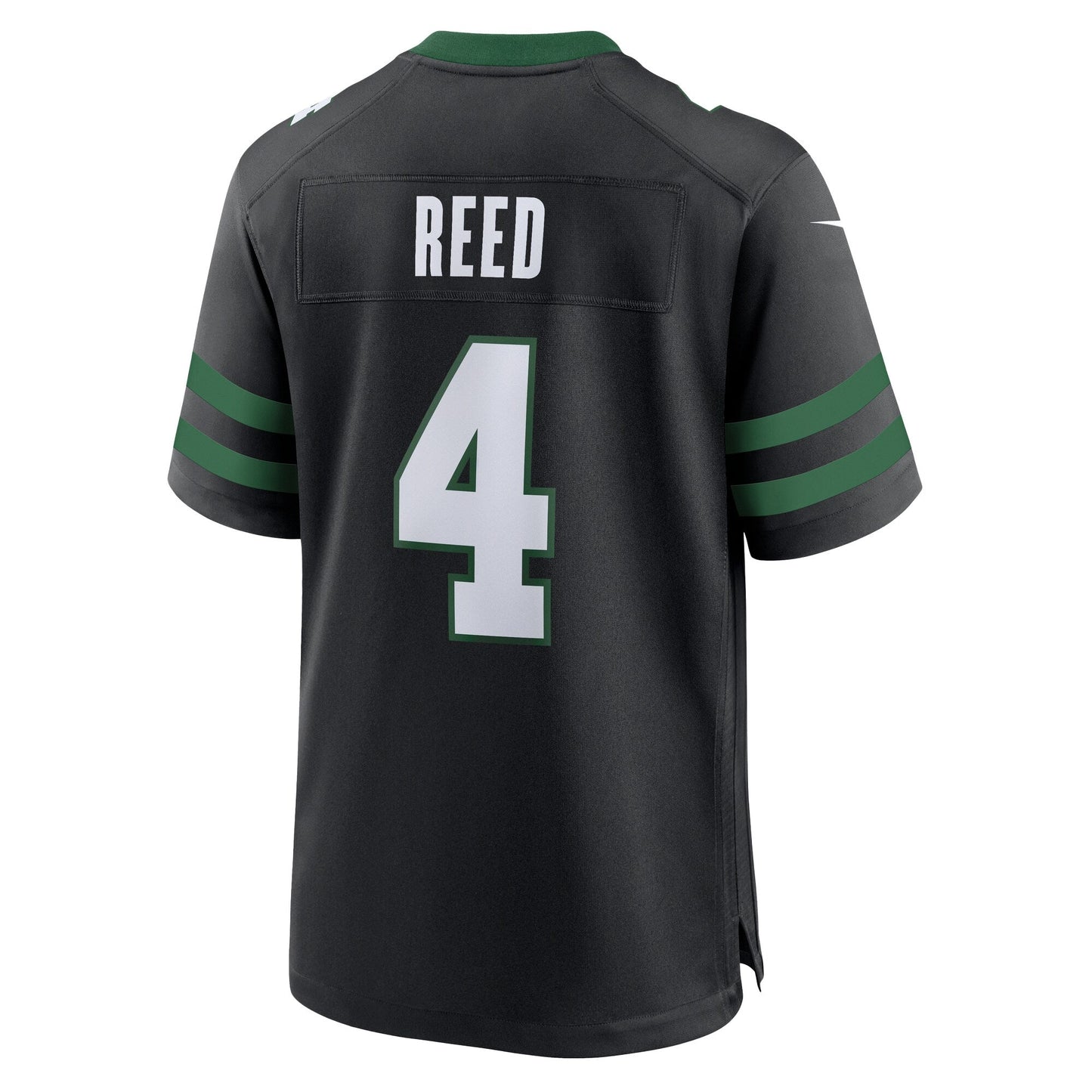 D.J. Reed New York Jets Alternate Game Jersey - Legacy Black football jersey product view 3