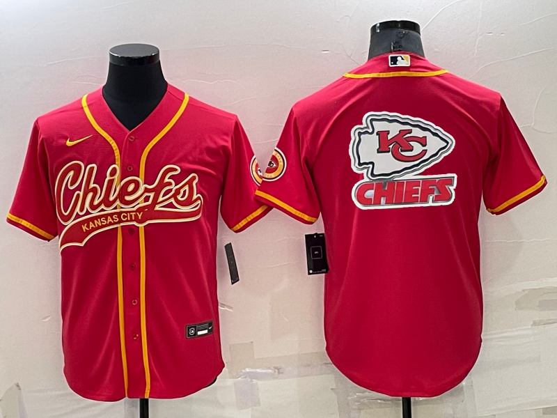 Men's Kansas City Chiefs Red Game Jersey football jersey product view 1
