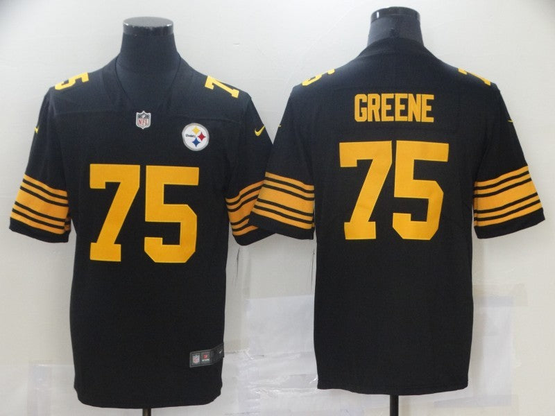 Men's Pittsburgh Steelers Joe Greene Black Alternate Legend Jersey football jersey product view 1