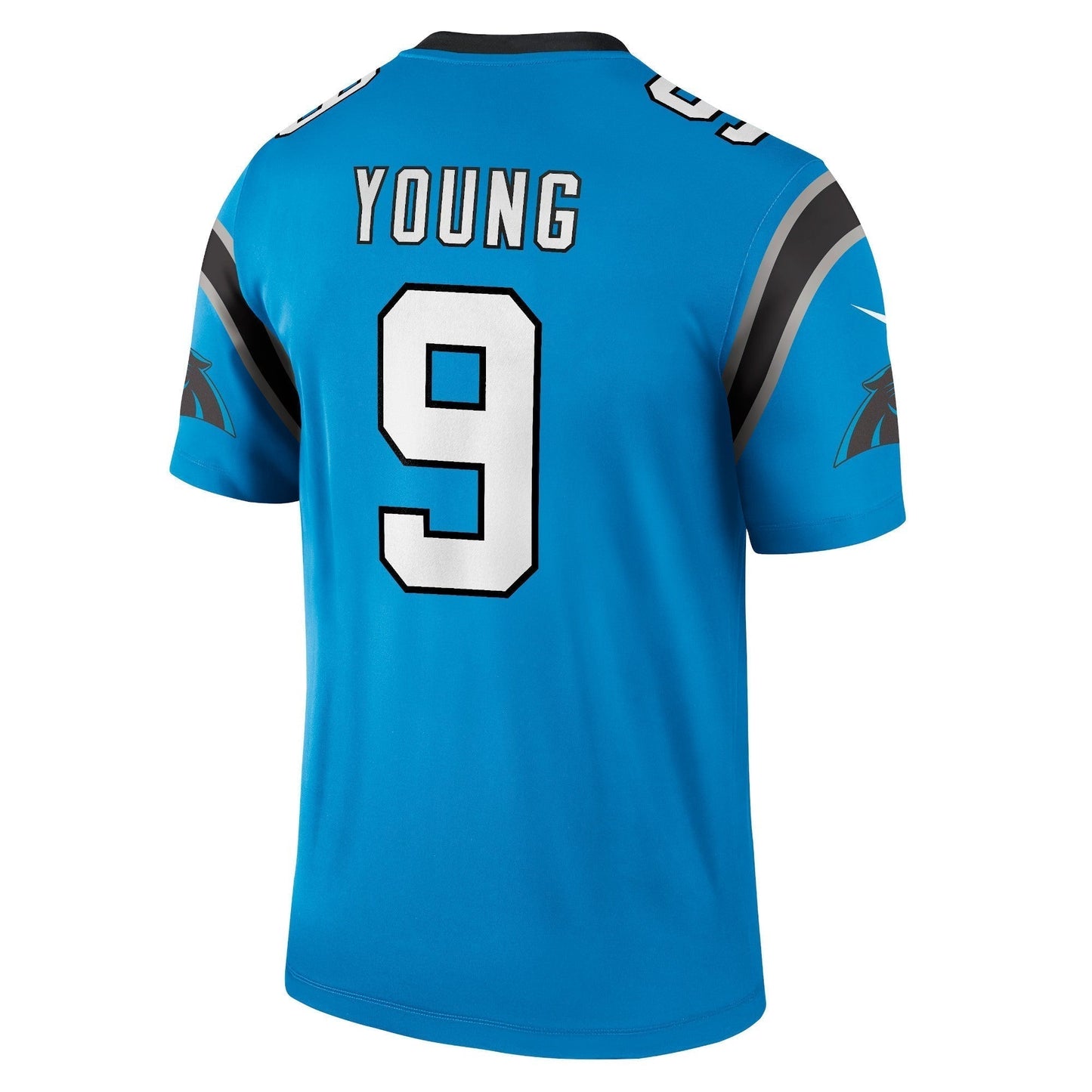 Bryce Young Carolina Panthers Legend Jersey - Blue football jersey product view 3