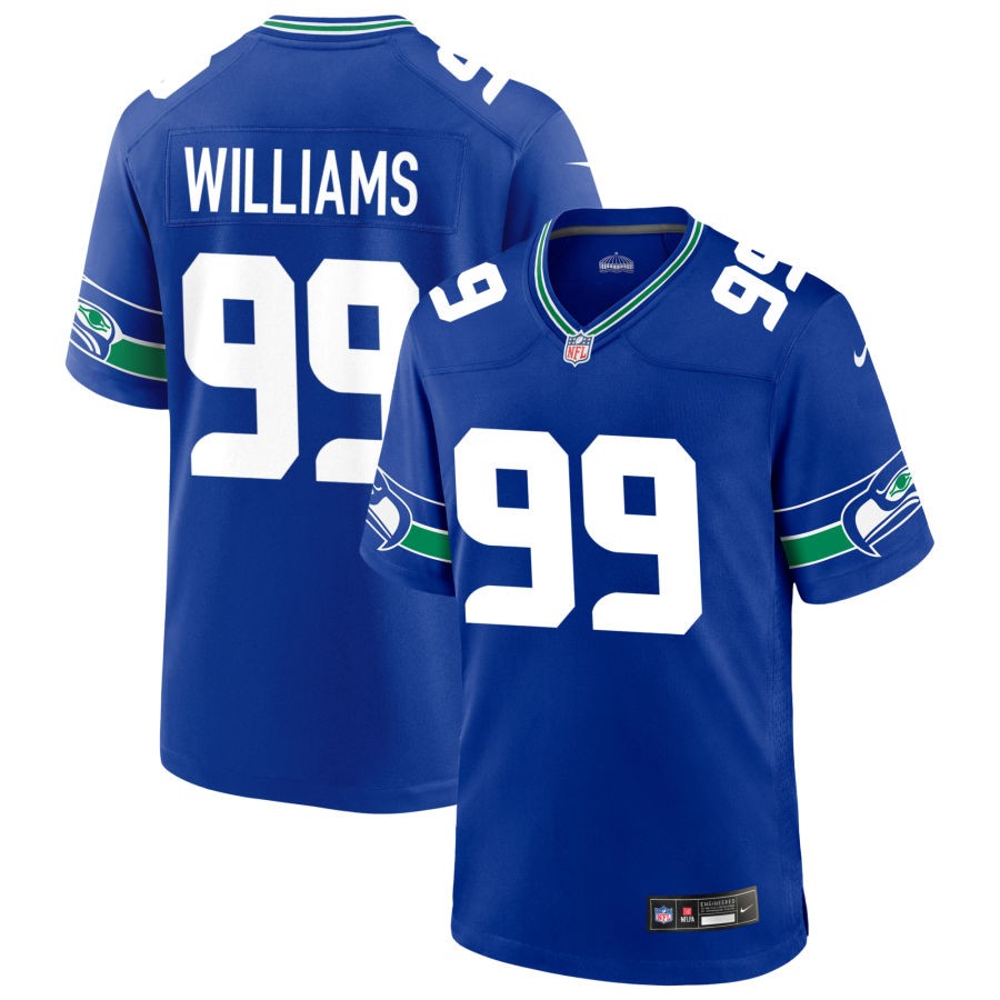 Leonard Williams Seattle Seahawks Jersey football jersey product view 1