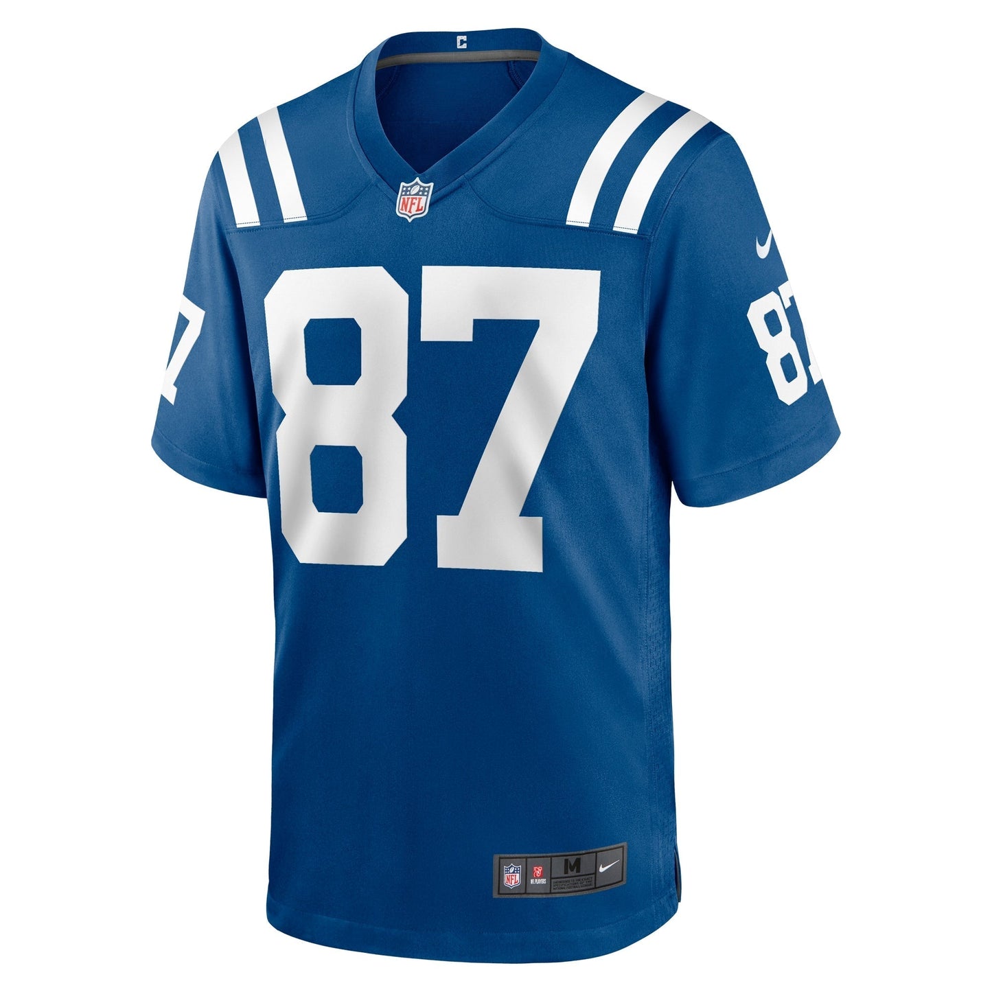 Reggie Wayne Indianapolis Colts Retired Game Jersey - Royal football jersey product view 2