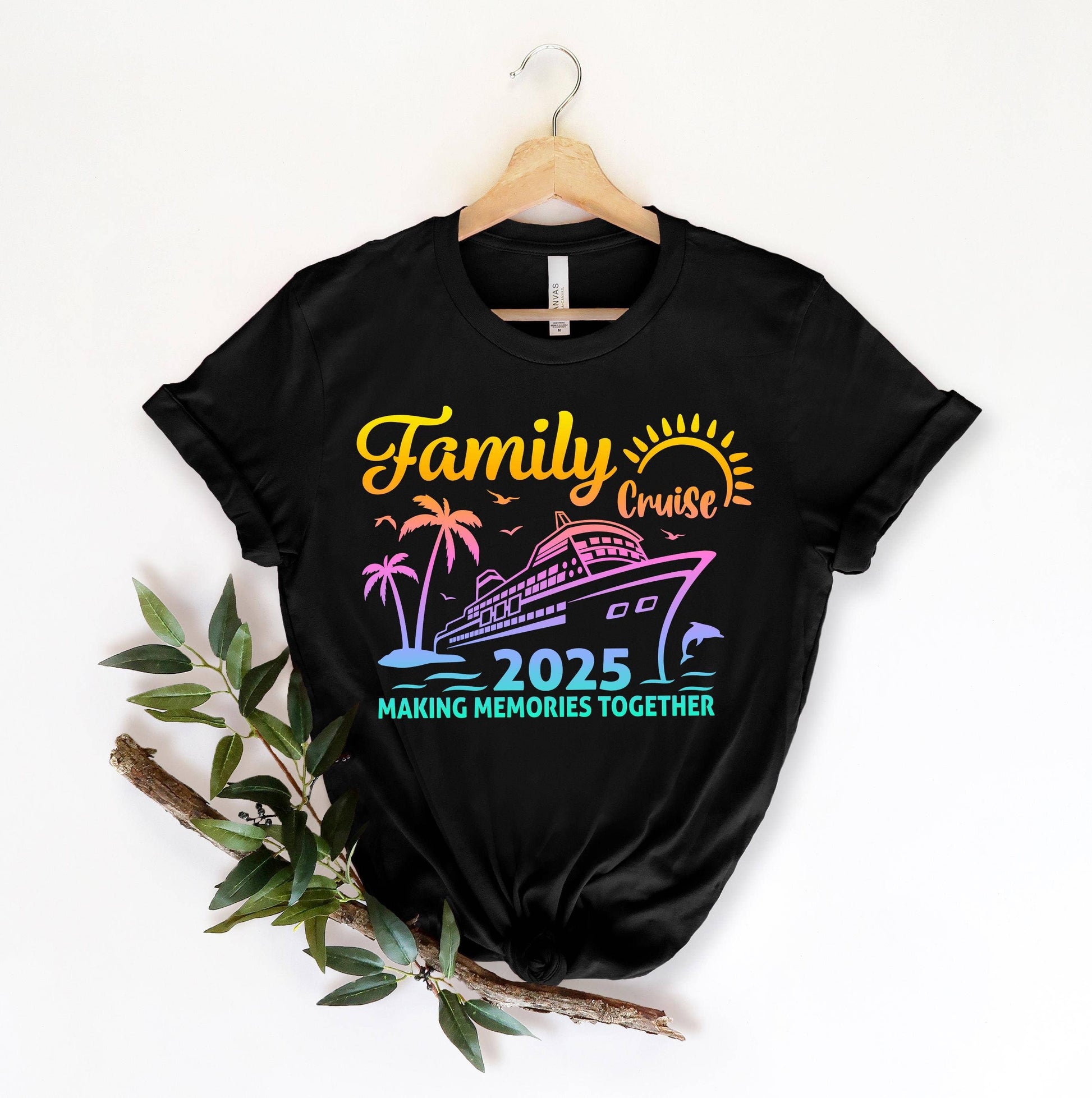 Family Cruise 2025 Matching Vacation Squad Outfits Unisex T-shirt, Sweatshirt, Hoodie, Long Sleeve Tee - T-Shirt, Sweatshirt, Hoodie