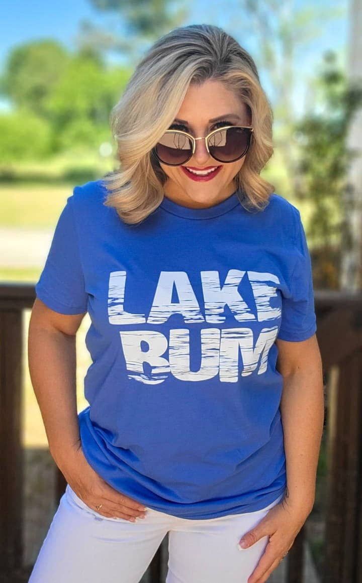 Lake Bum Royal Blue Tultex Summer Graphic Tee Free Shipping Unisex T-shirt, Sweatshirt, Hoodie, Long Sleeve Tee - T-Shirt, Sweatshirt, Hoodie