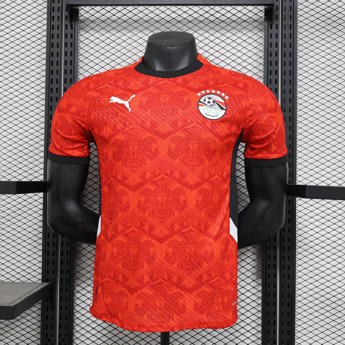 2026 Egypt Home Red Player Version Jersey sports jersey product view 1