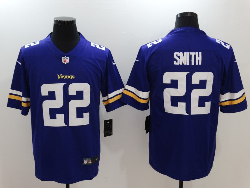 Men's Minnesota Vikings Harrison Smith Purple Game Jersey football jersey product view 1