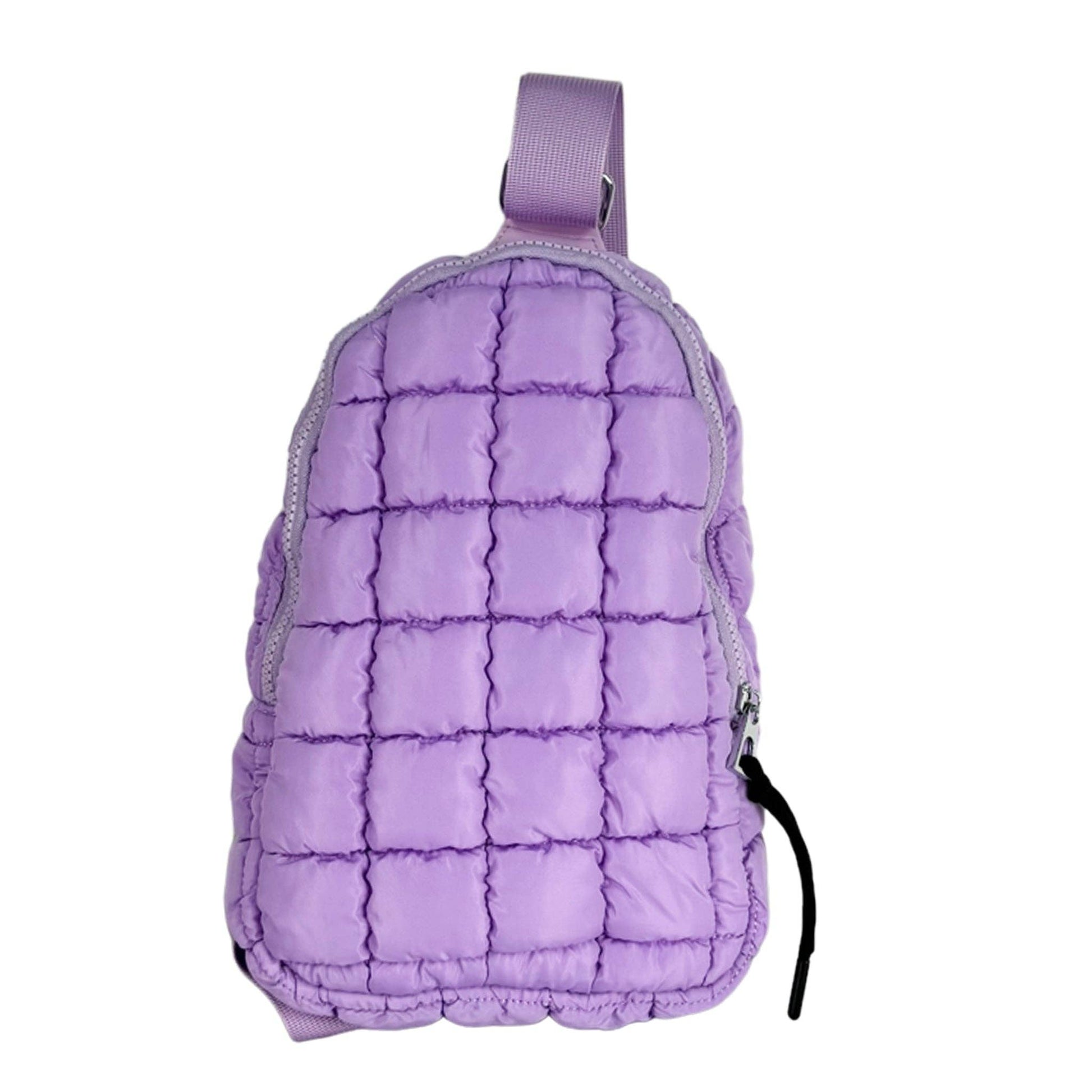 GZ-7413 Puffer Quilted Crossbody Lavender Unisex T-shirt, Sweatshirt, Hoodie, Long Sleeve Tee - T-Shirt, Sweatshirt, Hoodie