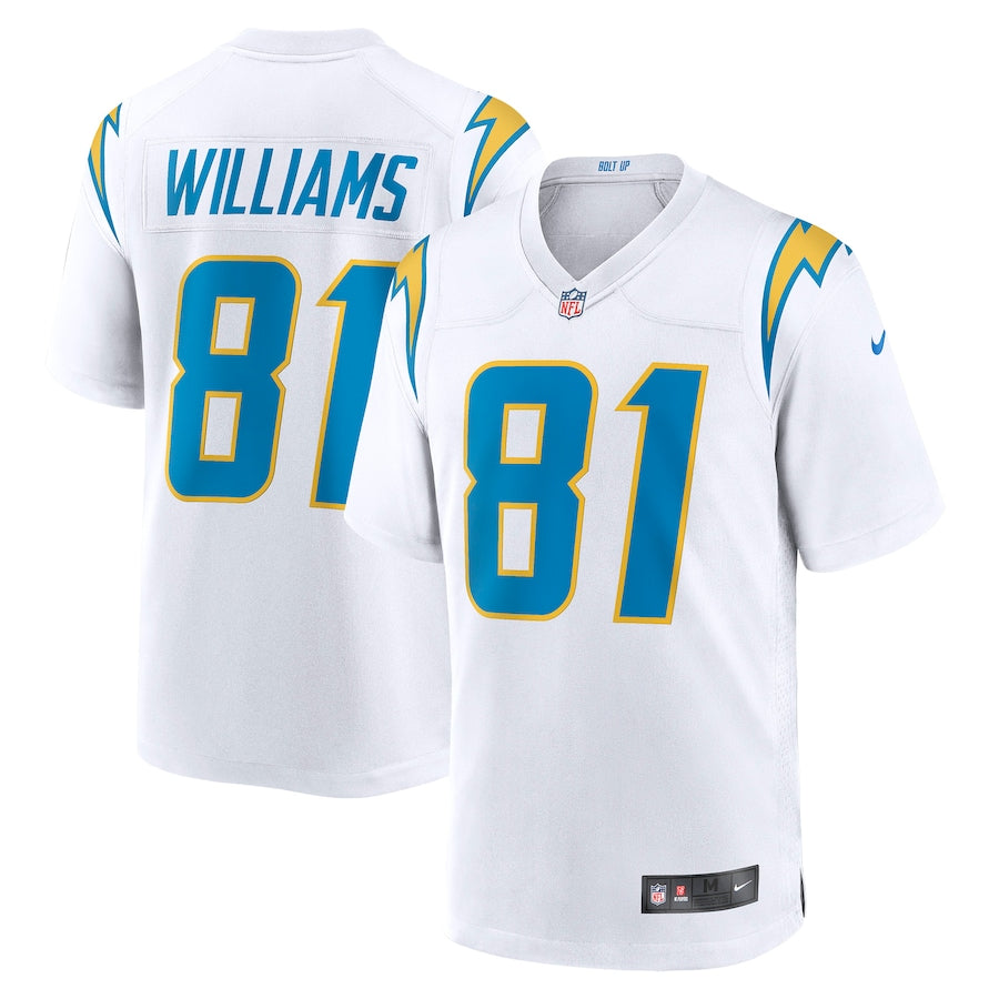 Mike Williams Los Angeles Chargers Jersey football jersey product view 1