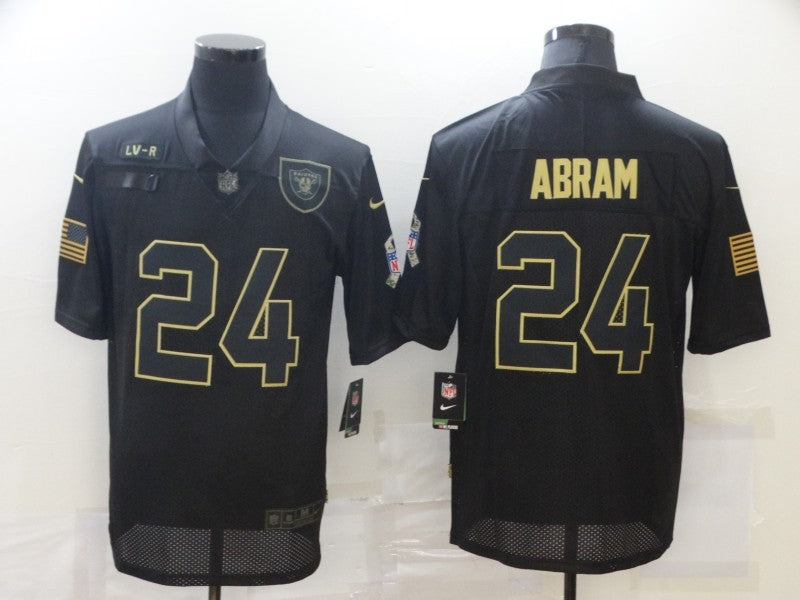 Men's Las Vegas Raiders Marshawn Lynch #24 Black Player Game Jersey1 football jersey product view 1