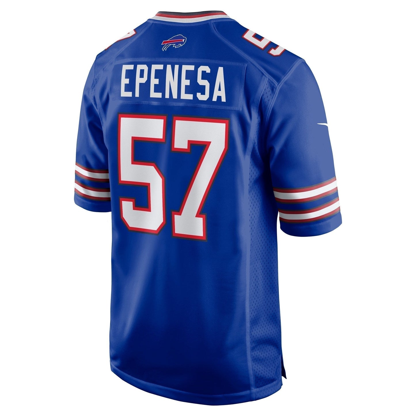 A.J. Epenesa Buffalo Bills Game Jersey - Royal football jersey product view 3
