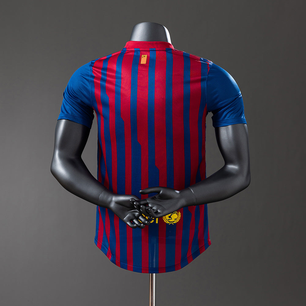 Barcelona 11/12 Home Player Version Retro Jersey sports jersey product view 2