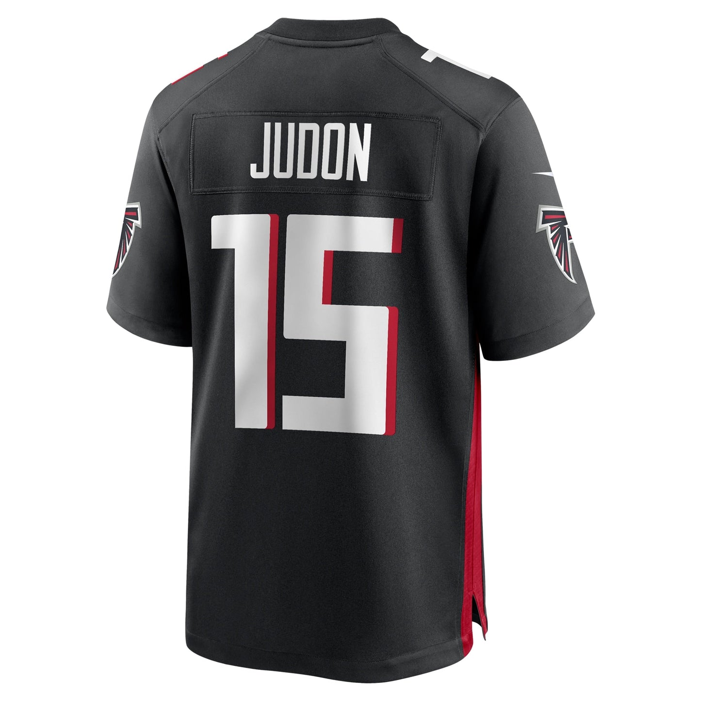 Matthew Judon Atlanta Falcons Game Jersey - Black football jersey product view 3