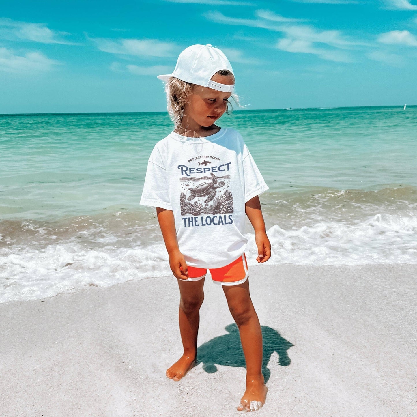 Respectful Locals Kids Summer Tee Unisex T-shirt, Sweatshirt, Hoodie, Long Sleeve Tee - T-Shirt, Sweatshirt, Hoodie