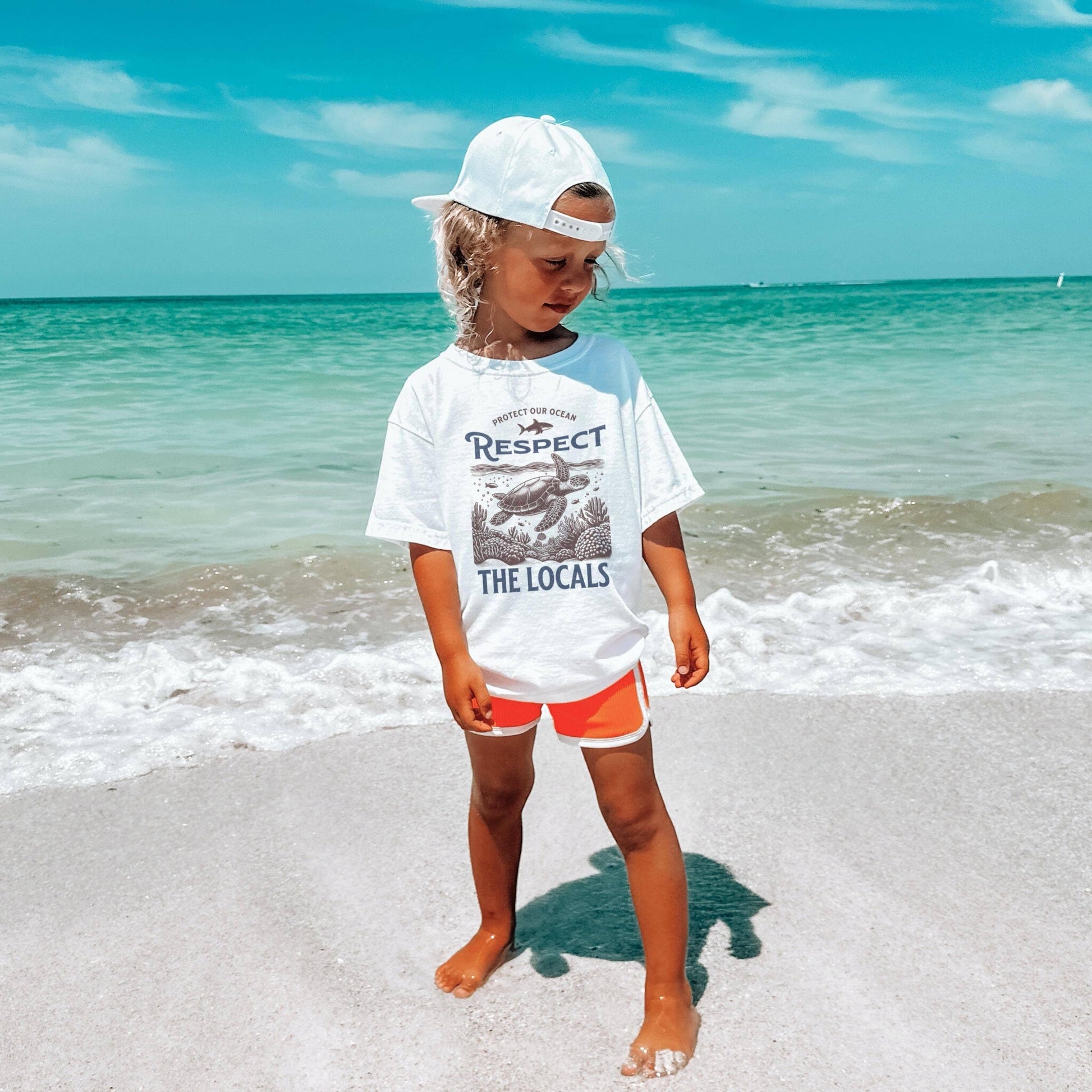 Respectful Locals Kids Summer Tee Unisex T-shirt, Sweatshirt, Hoodie, Long Sleeve Tee - T-Shirt, Sweatshirt, Hoodie