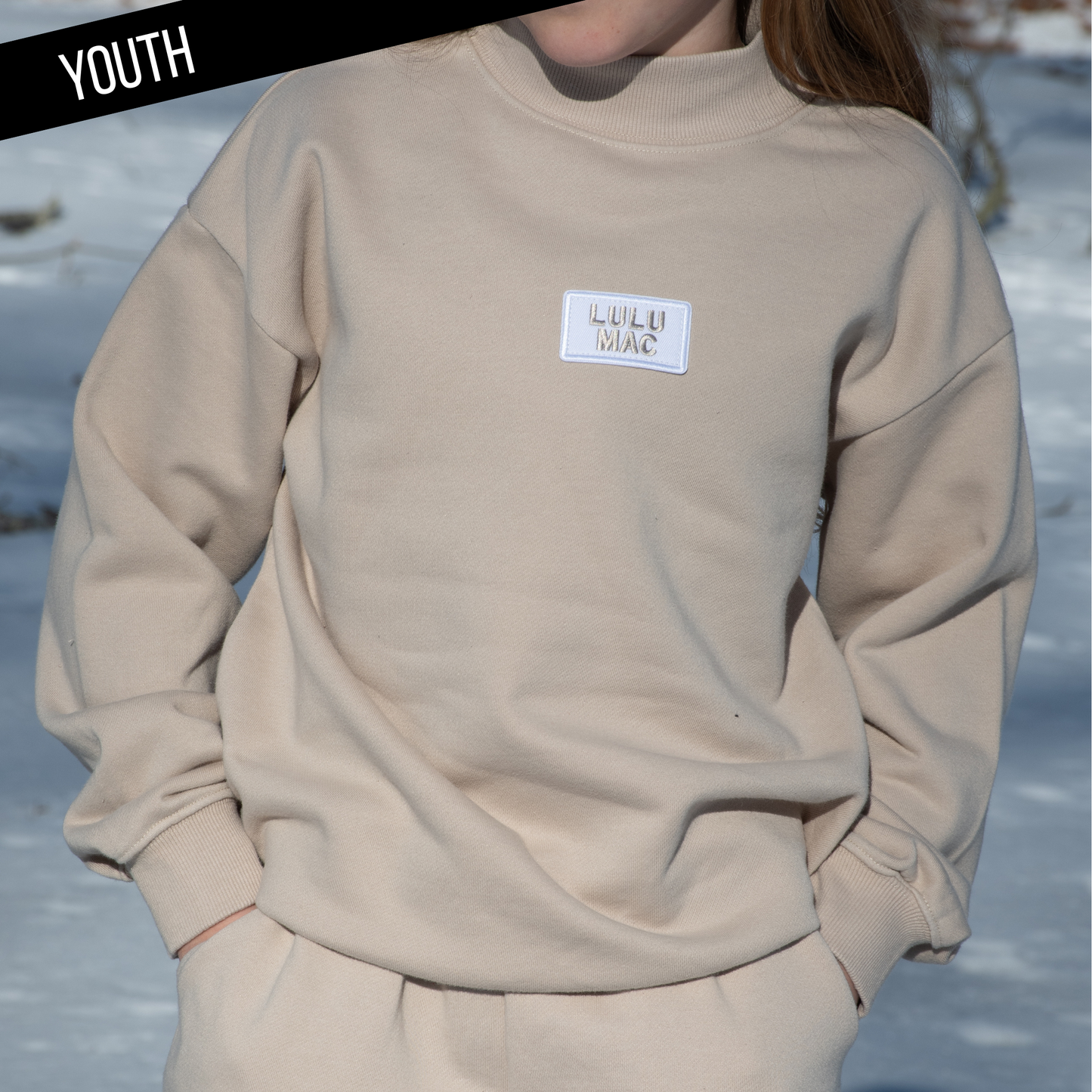 KD-TP-1001 Kid Longsleeve Terry Cloth Top-Sand Unisex T-shirt, Sweatshirt, Hoodie, Long Sleeve Tee - T-Shirt, Sweatshirt, Hoodie