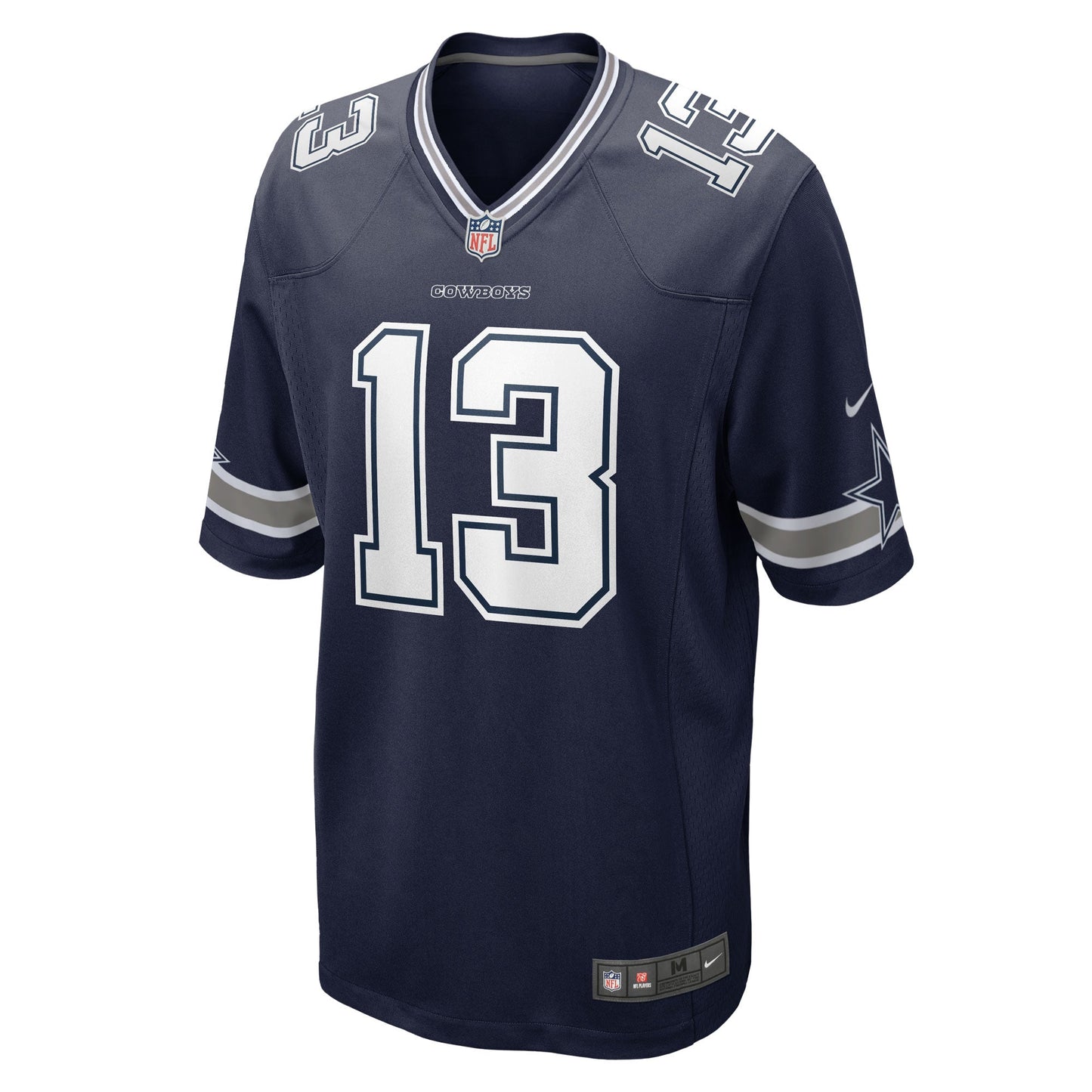 Michael Gallup Dallas Cowboys Game Jersey - Navy football jersey product view 2
