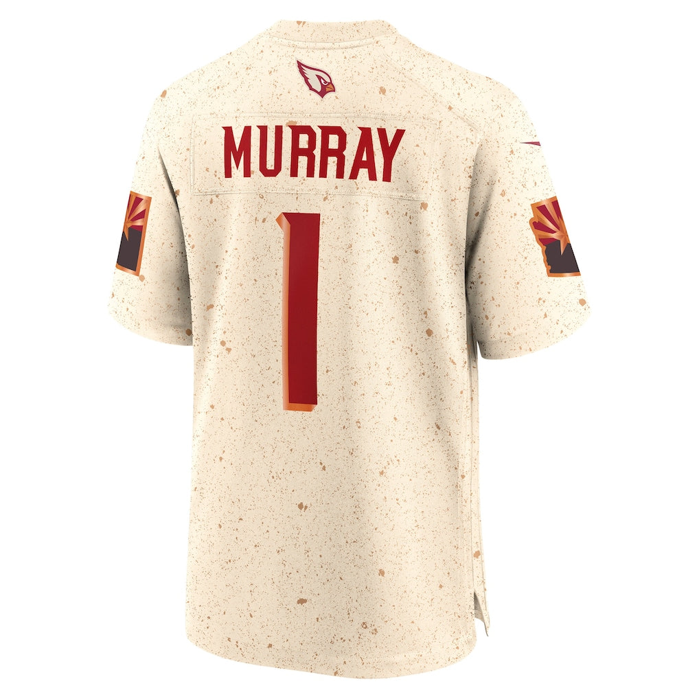 A.Blacks #1 Kyler Murray Natural 2025 Rivalries Collection Game Jersey sports jersey product view 1