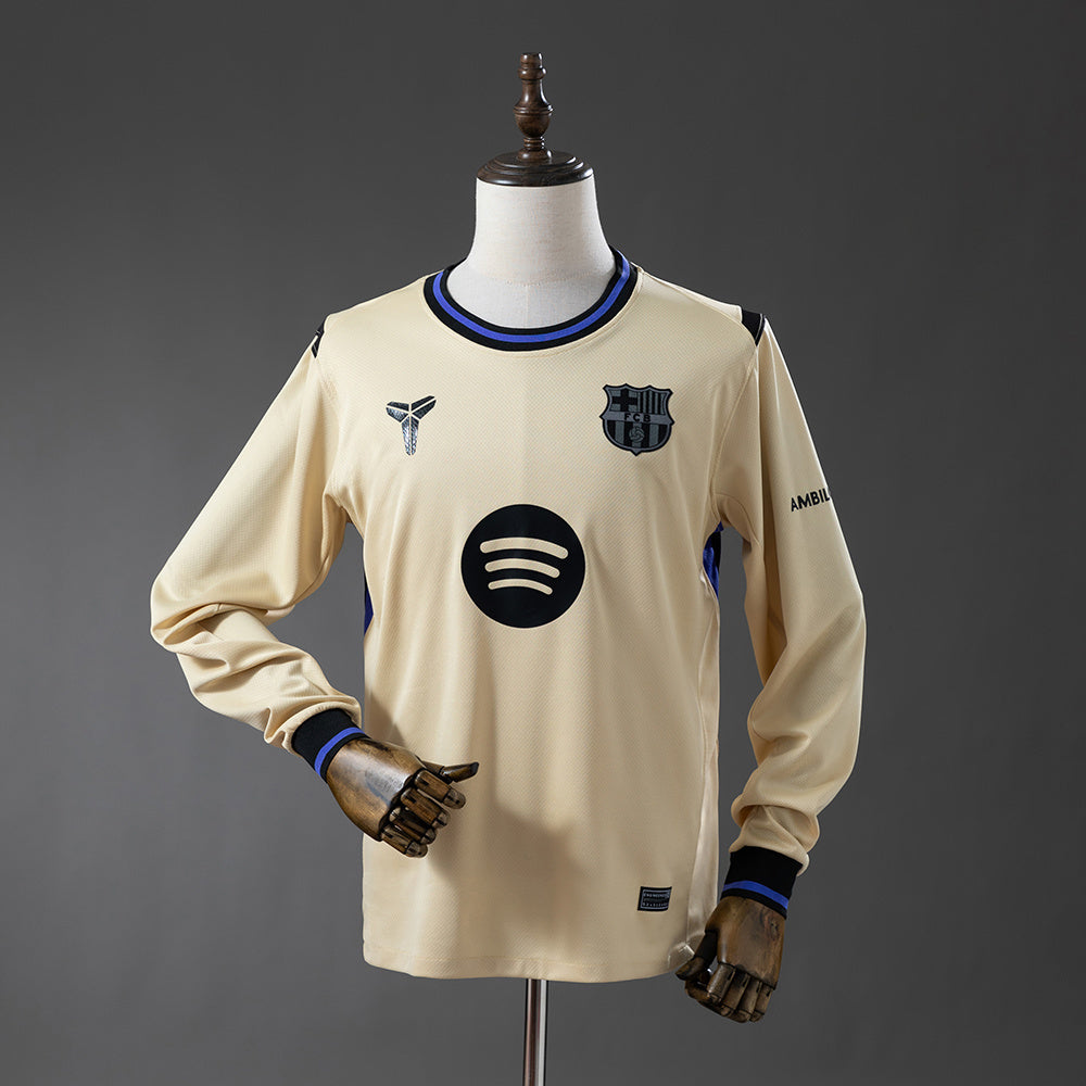 Barcelona 25/26 Away Long Sleeve Jersey sports jersey product view 1