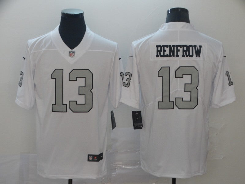 Men's Las Vegas Raiders Hunter Renfrow White Game Player Jersey football jersey product view 1