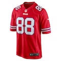 Men's Buffalo Bills Dawson Knox Red Alternate Game Jersey football jersey product view 2