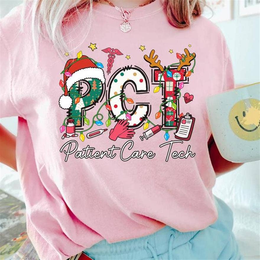 Christmas Pct T-Shirt For Women - Perfect Nurse Gift Idea Unisex T-shirt, Sweatshirt, Hoodie, Long Sleeve Tee - T-Shirt, Sweatshirt, Hoodie