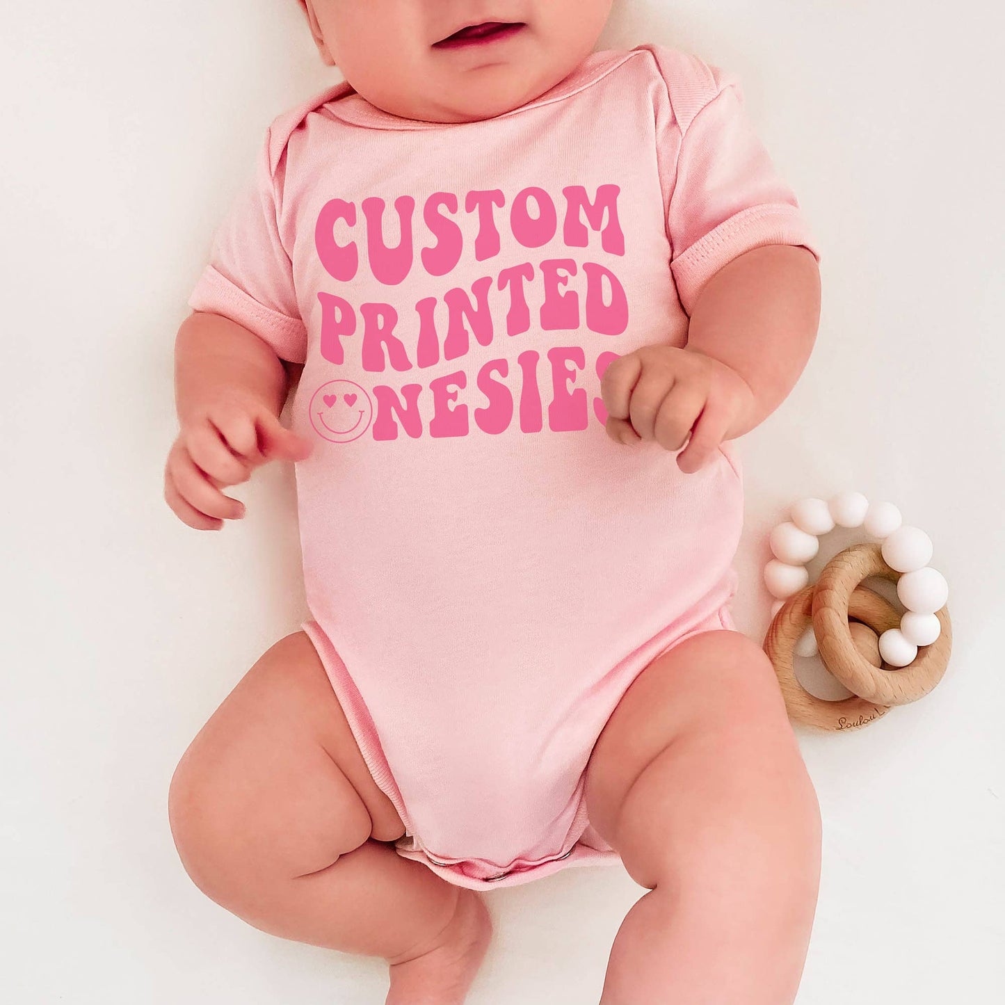 Custom Baby Onesie with Your Location, Name or Logo Unisex T-shirt, Sweatshirt, Hoodie, Long Sleeve Tee - T-Shirt, Sweatshirt, Hoodie