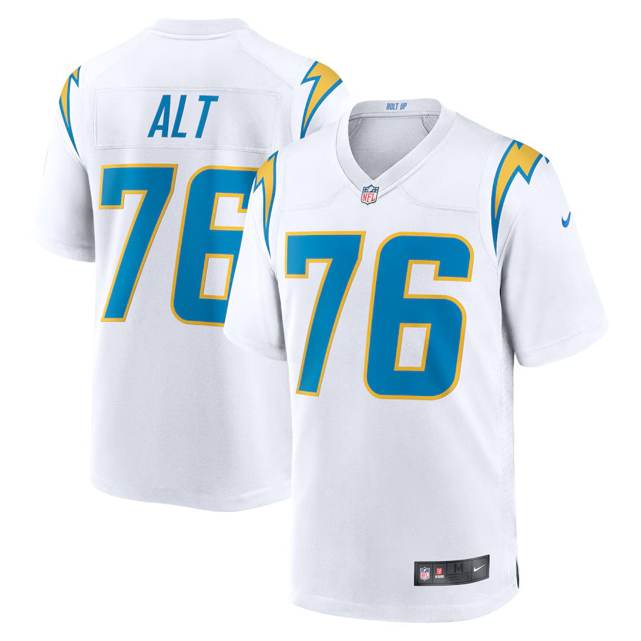 Joe Alt Los Angeles Chargers Jersey football jersey product view 1