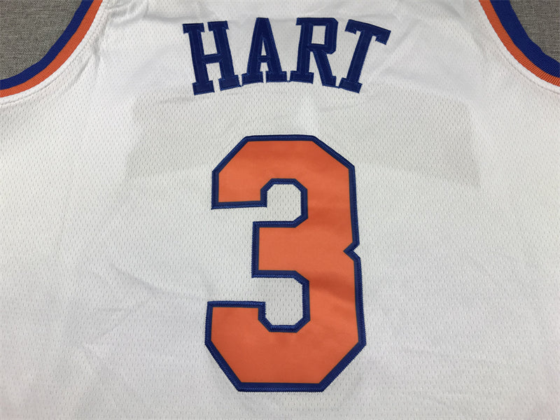 Knicks #3 White Jersey basketball jersey product view 2