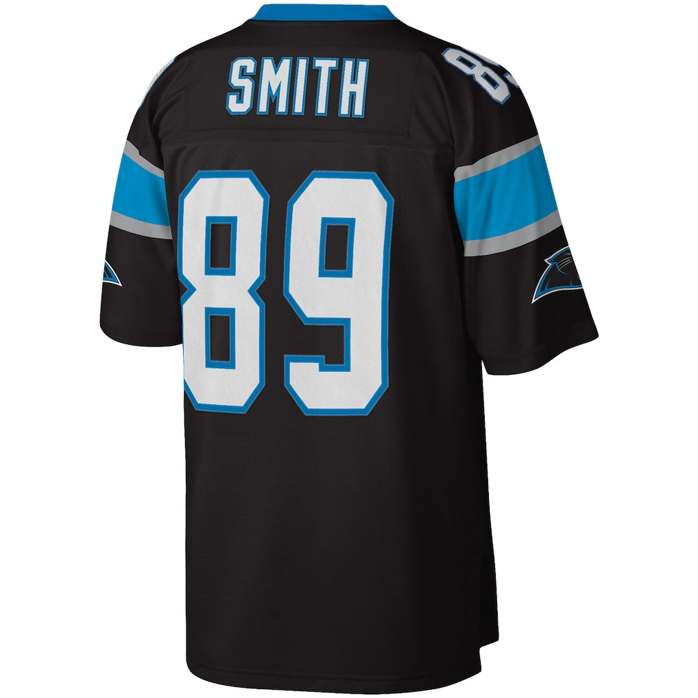 C.Panthers #89 Steve Smith Sr. Black Legacy Replica Jersey football jersey product view 1